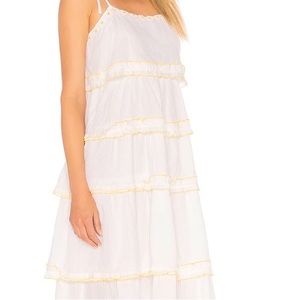 TULAROSA RAZ MIDI DRESS